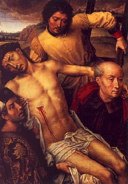 Hans Memling Descent from the Cross oil painting image